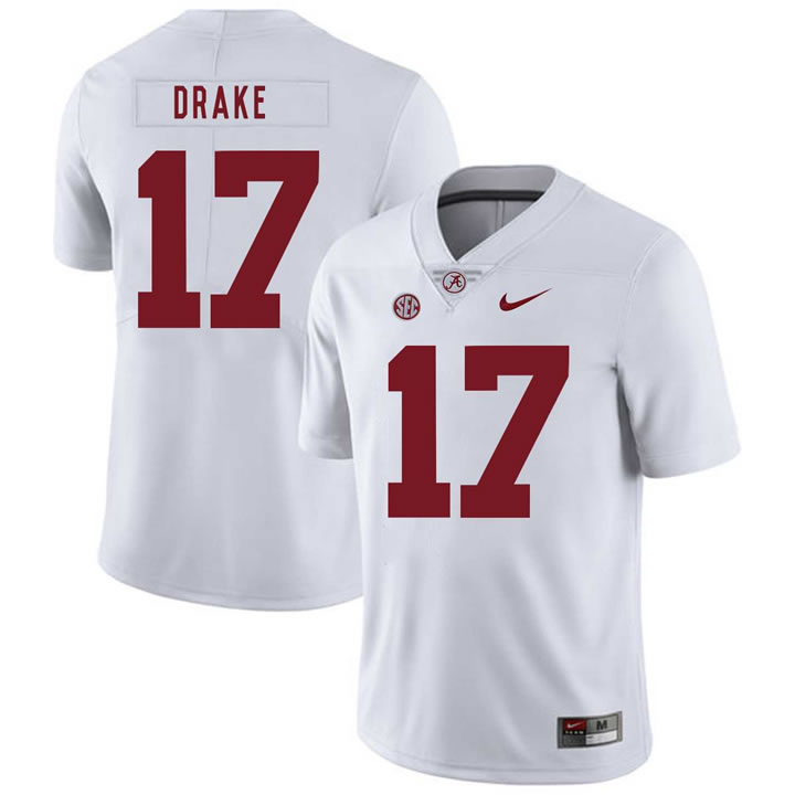 Alabama Crimson Tide 17 Kenyan Drake White Nike College Football Jersey Dzhi,We sell and wholesale Alabama Crimson Tide 17 Kenyan Drake White Nike College Football Jersey Dzhi on line form chian!